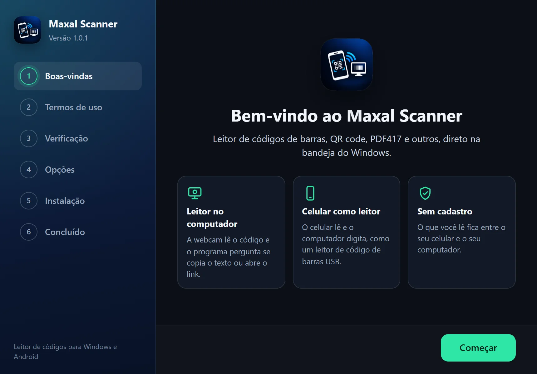 Instala sem complicação